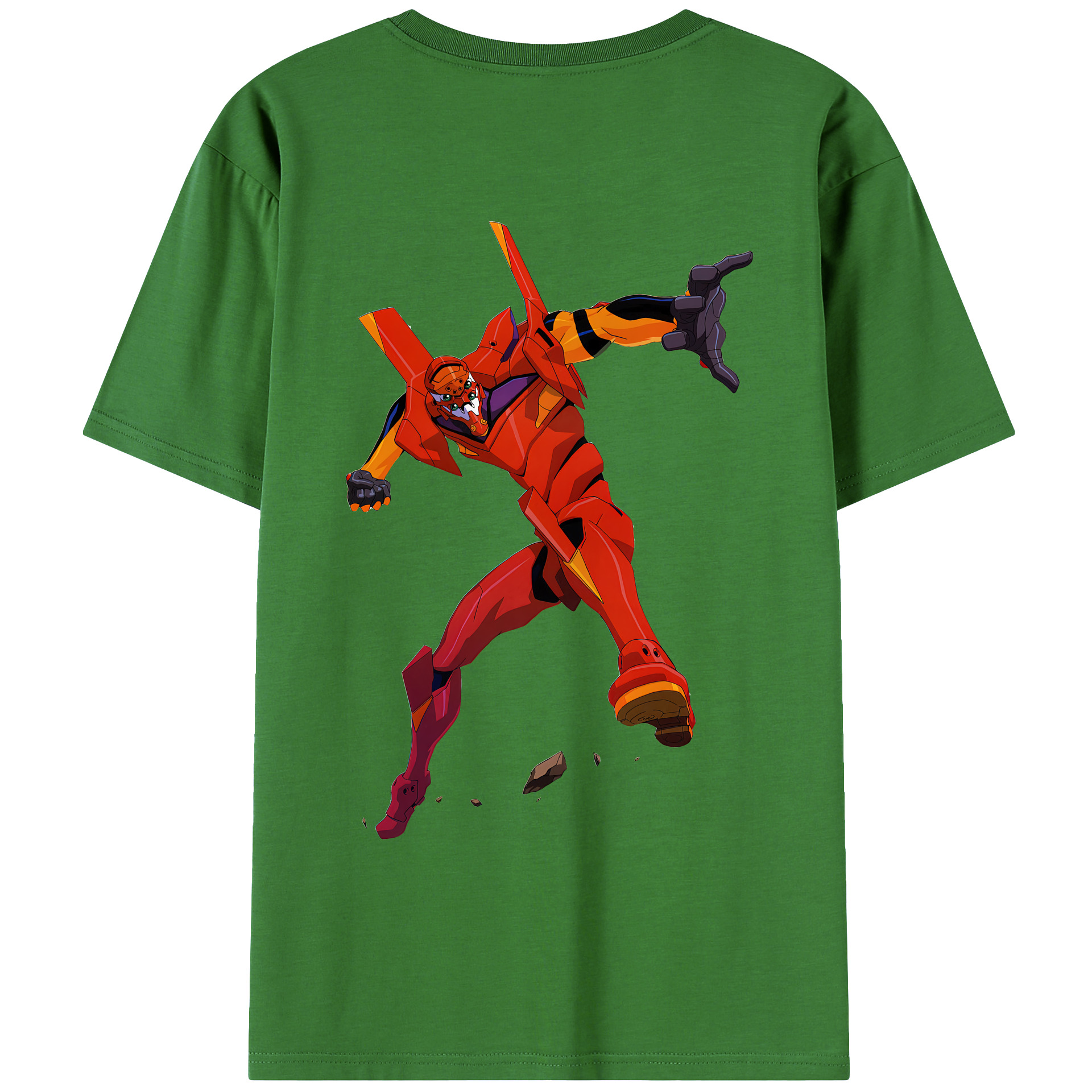 （画像用） EVA 新世紀エヴァンゲリオン レディース半袖Tシャツ(バックプリント)
